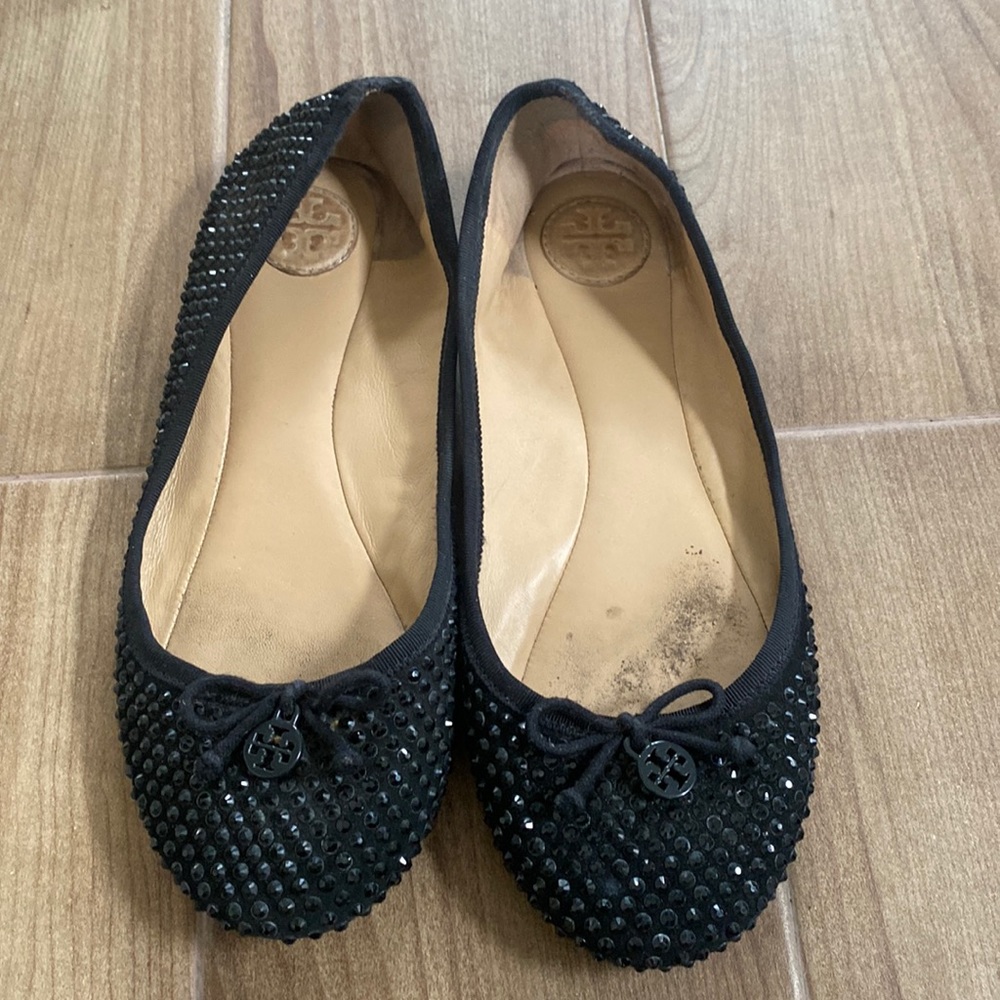 Tory Burch Jeweled Flats